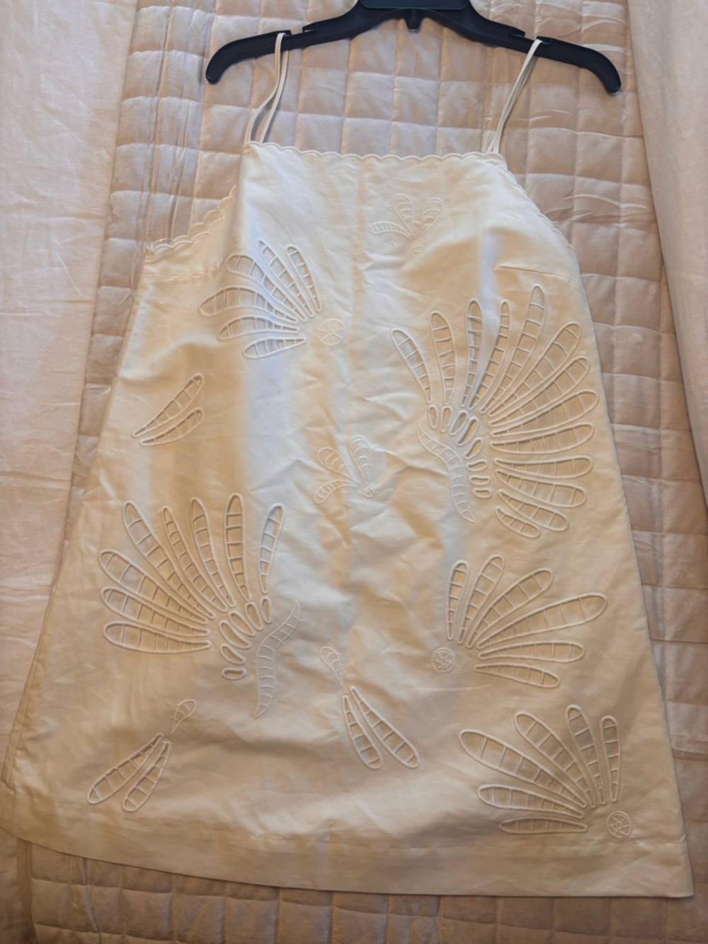 Women’s Cream Eyelet Zara Dress